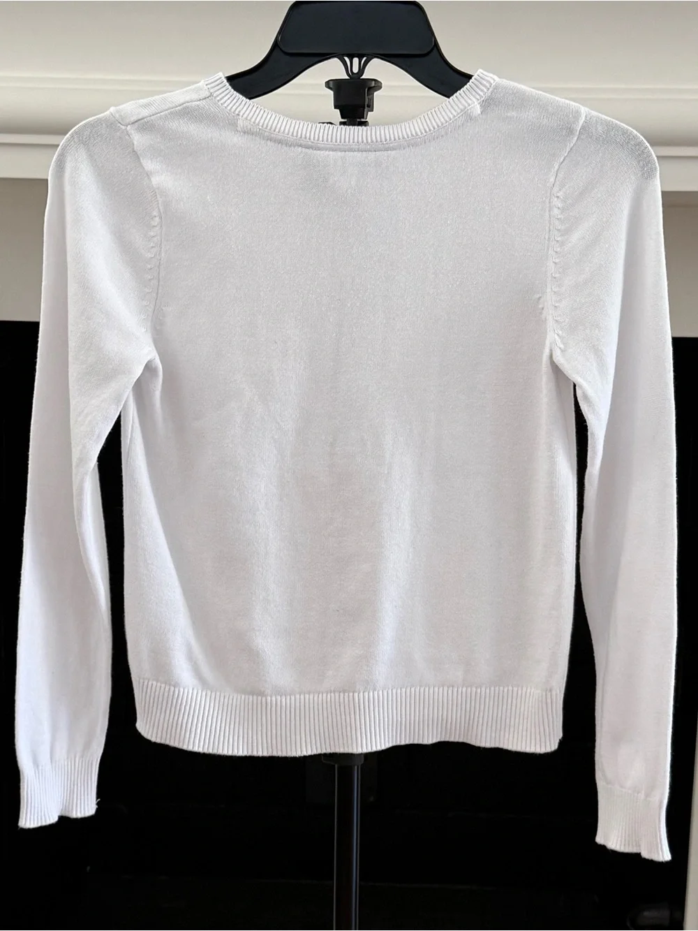 The Children's Place White Knit Cardigan Sweater